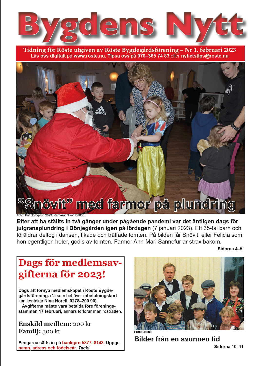 Röste.nu – Bygdens Nytt – E-tidningsetta