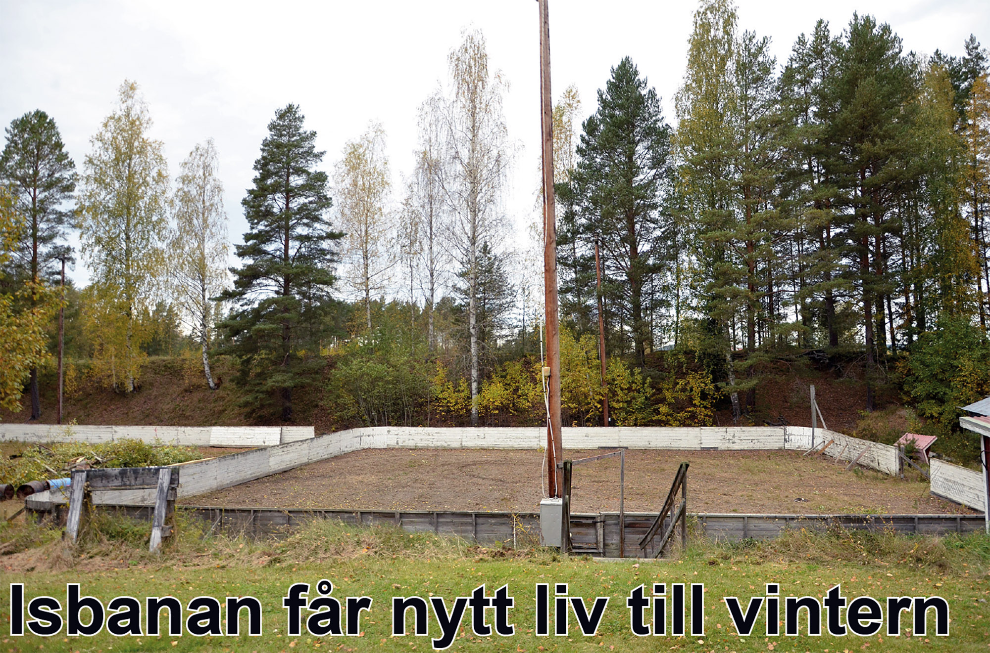 Röste.nu – Bygdens Nytt nr 2 2021 – Nyheter – Isbanan får nytt liv till vintern