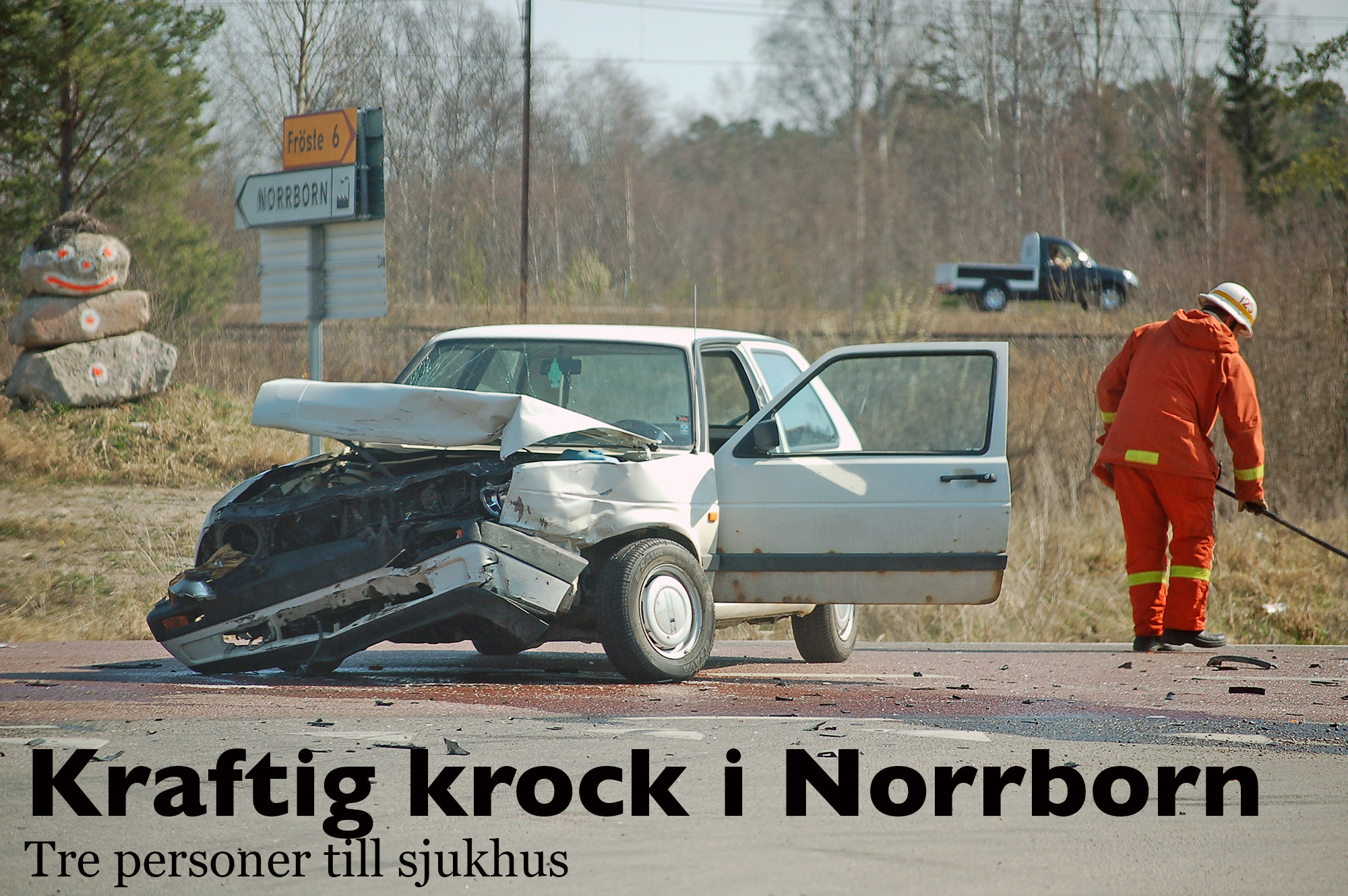 Röste.nu – Bygdens Nytt nr 3 2009 – Nyheter – Kraftig krock i Norrborn