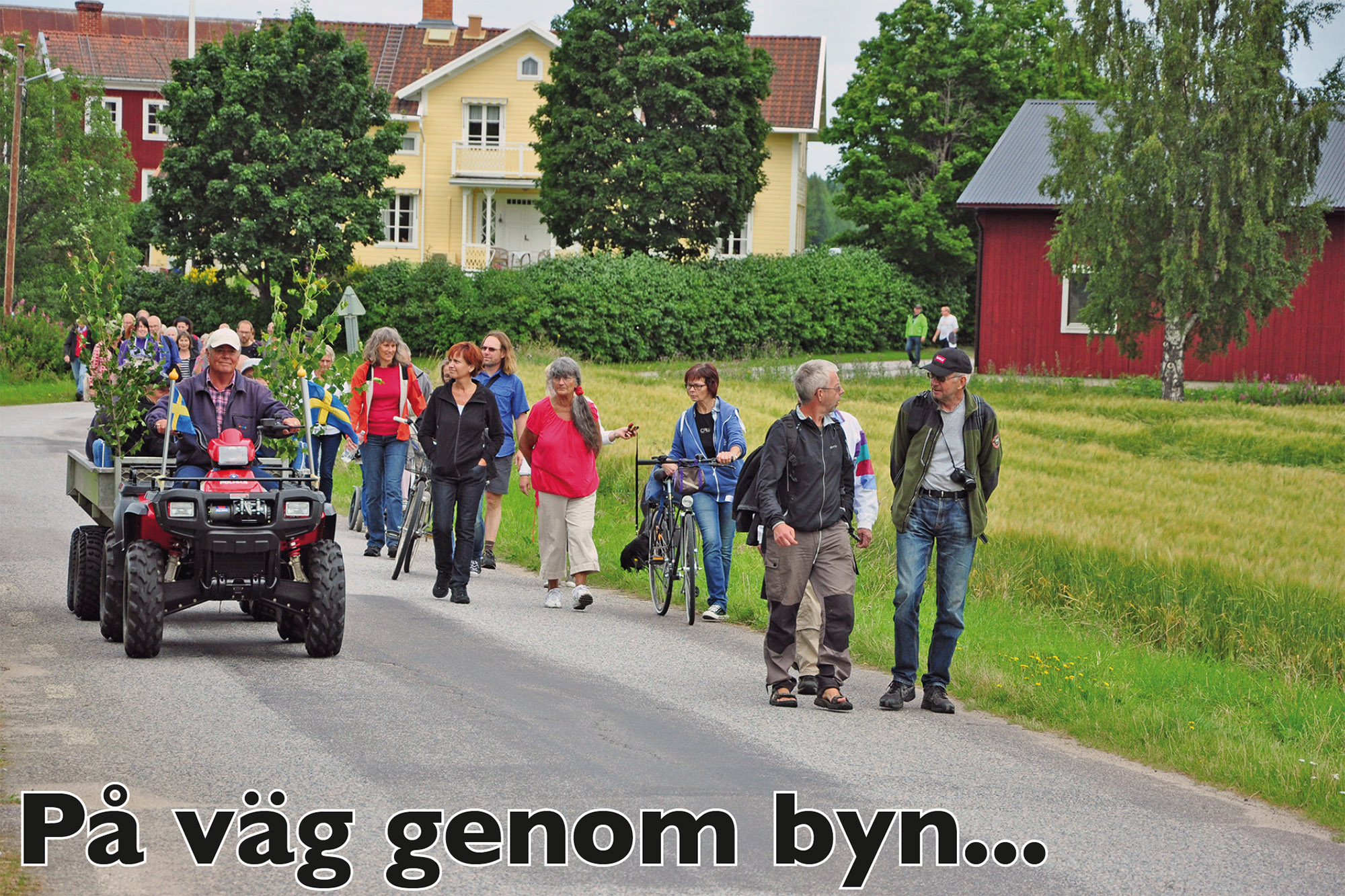 Röste.nu – Bygdens Nytt nr 4 2012 – Nyheter – På väg genom byn...