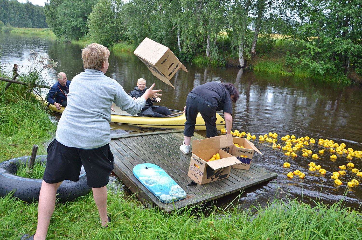 Röste.nu – Bygdens Nytt nr 4 2017 – Nyheter – Rekordsnabbt ankrace i regn och rusk