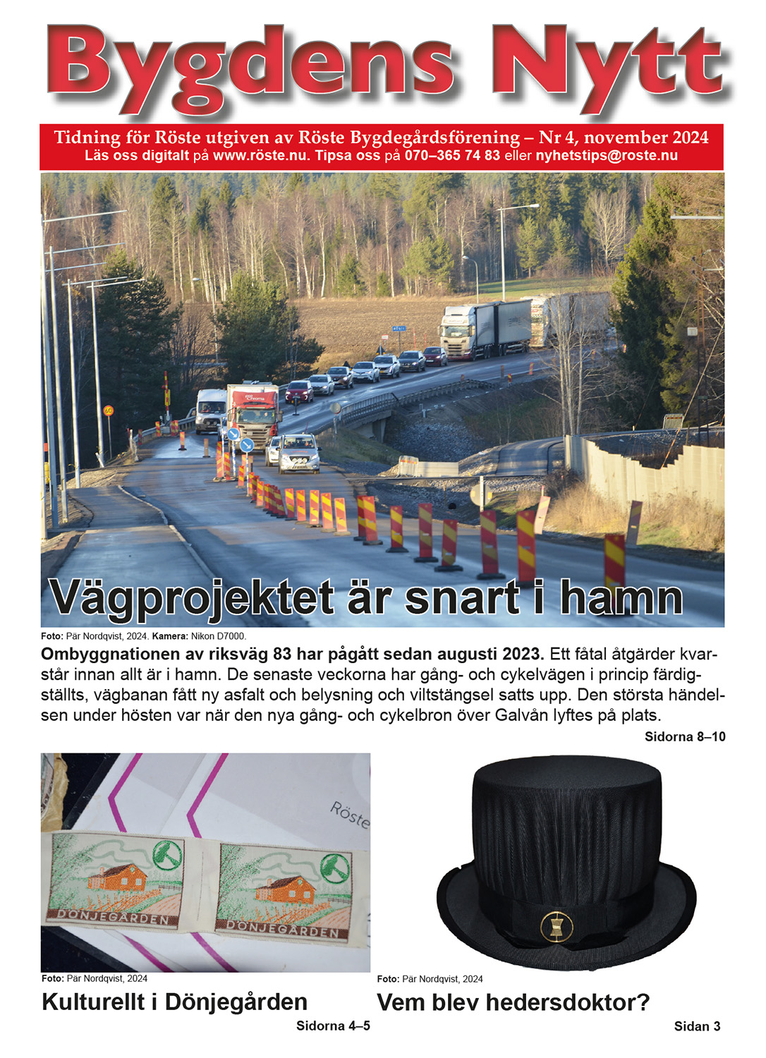 Röste.nu – Bygdens Nytt – E-tidningsetta