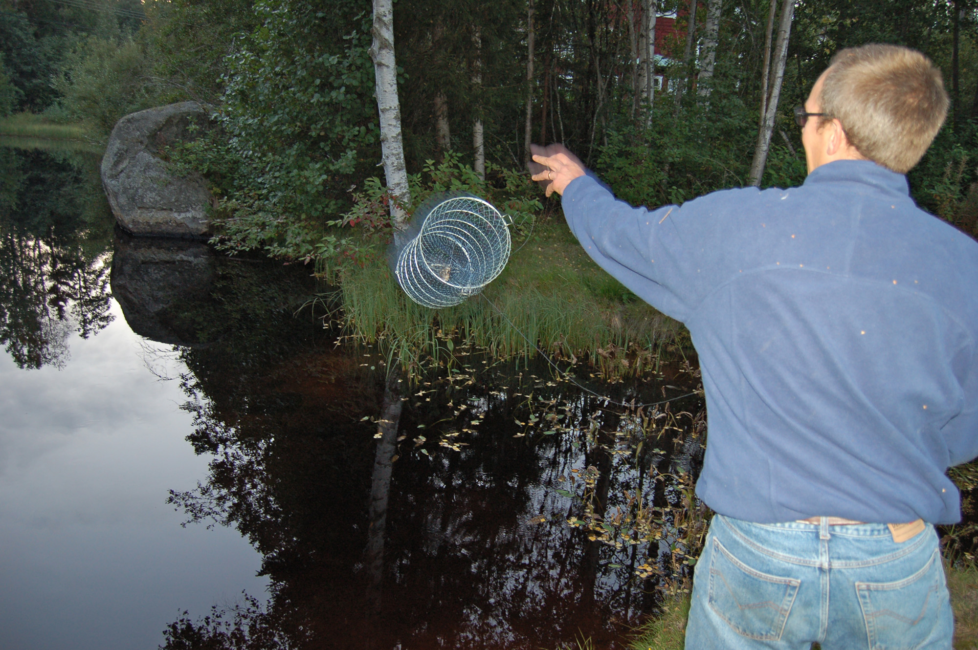 Röste.nu – Bygdens Nytt nr 5 2010 – Nyheter – Kräftprovfiske i Galvån