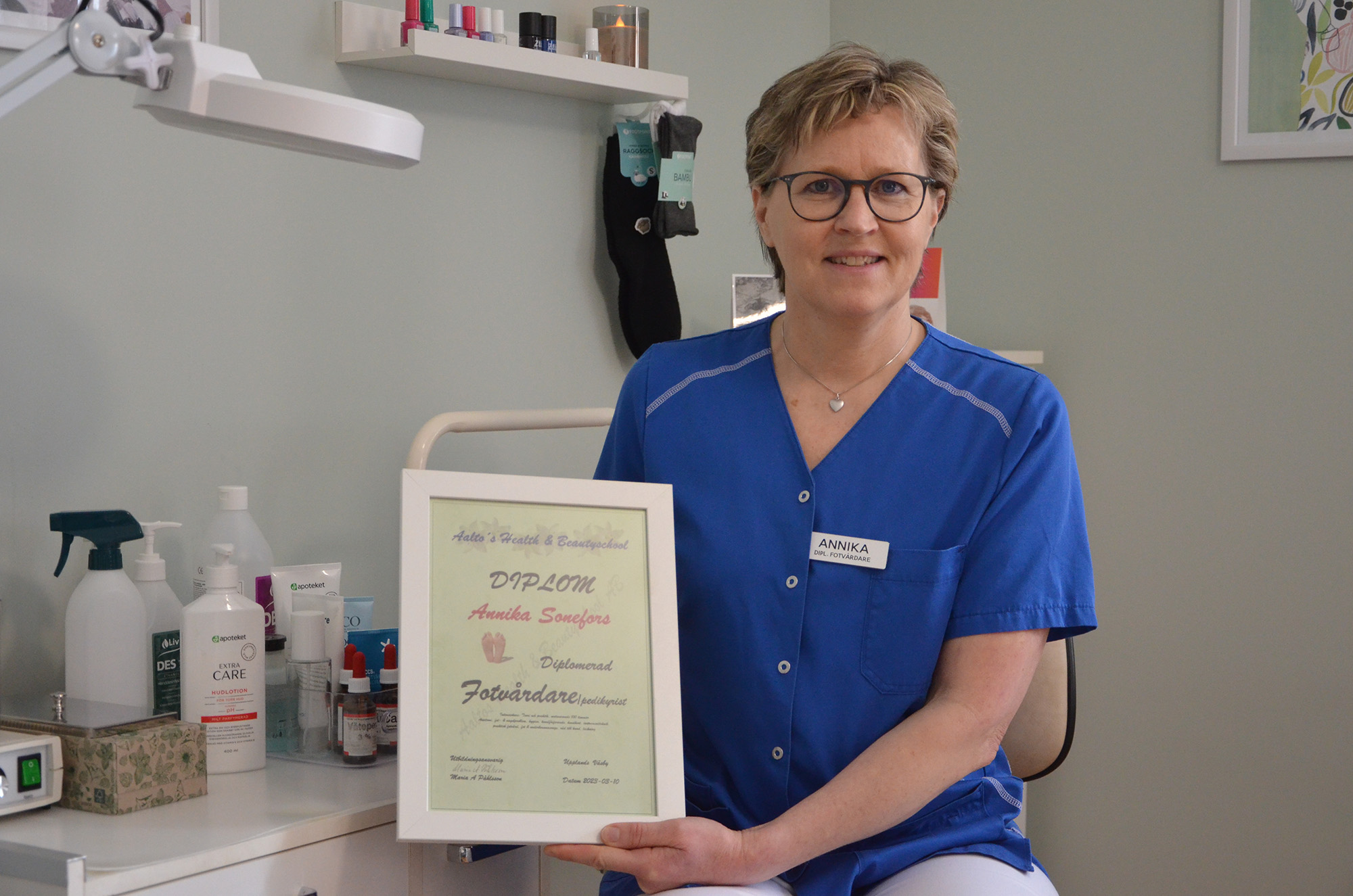 Röste.nu – Annika öppnade egen fotvårdsklinik 2024/