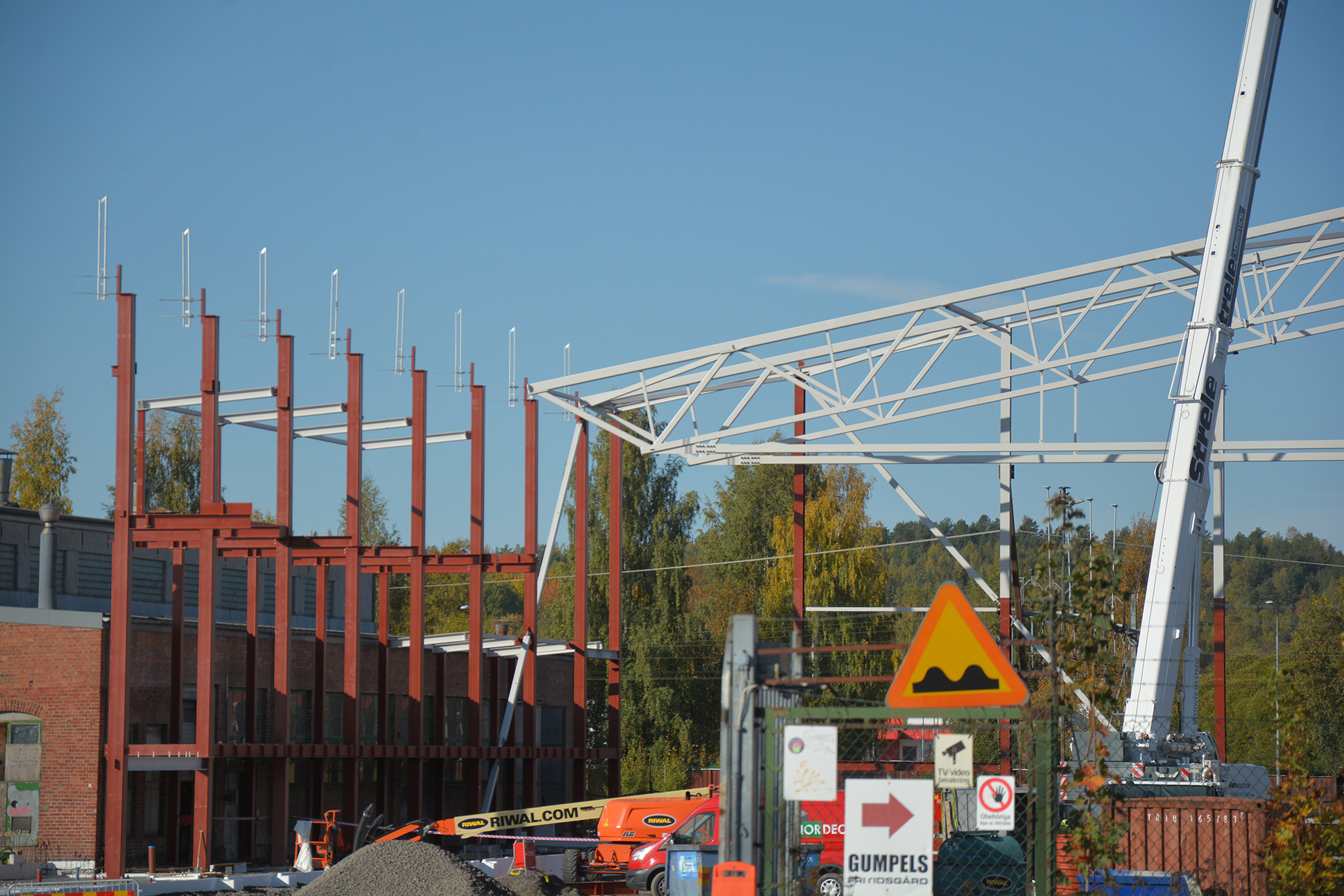 Röste.nu – Här växer bandyhallen i Bollnäs fram steg för steg 2021