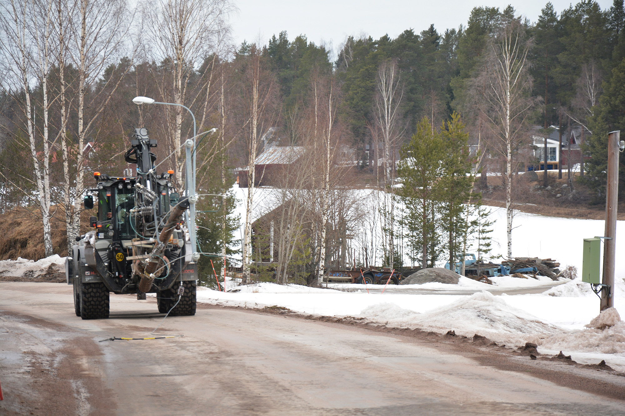 Röste.nu – Gamla kraftledningsstolpar fälldes 2024