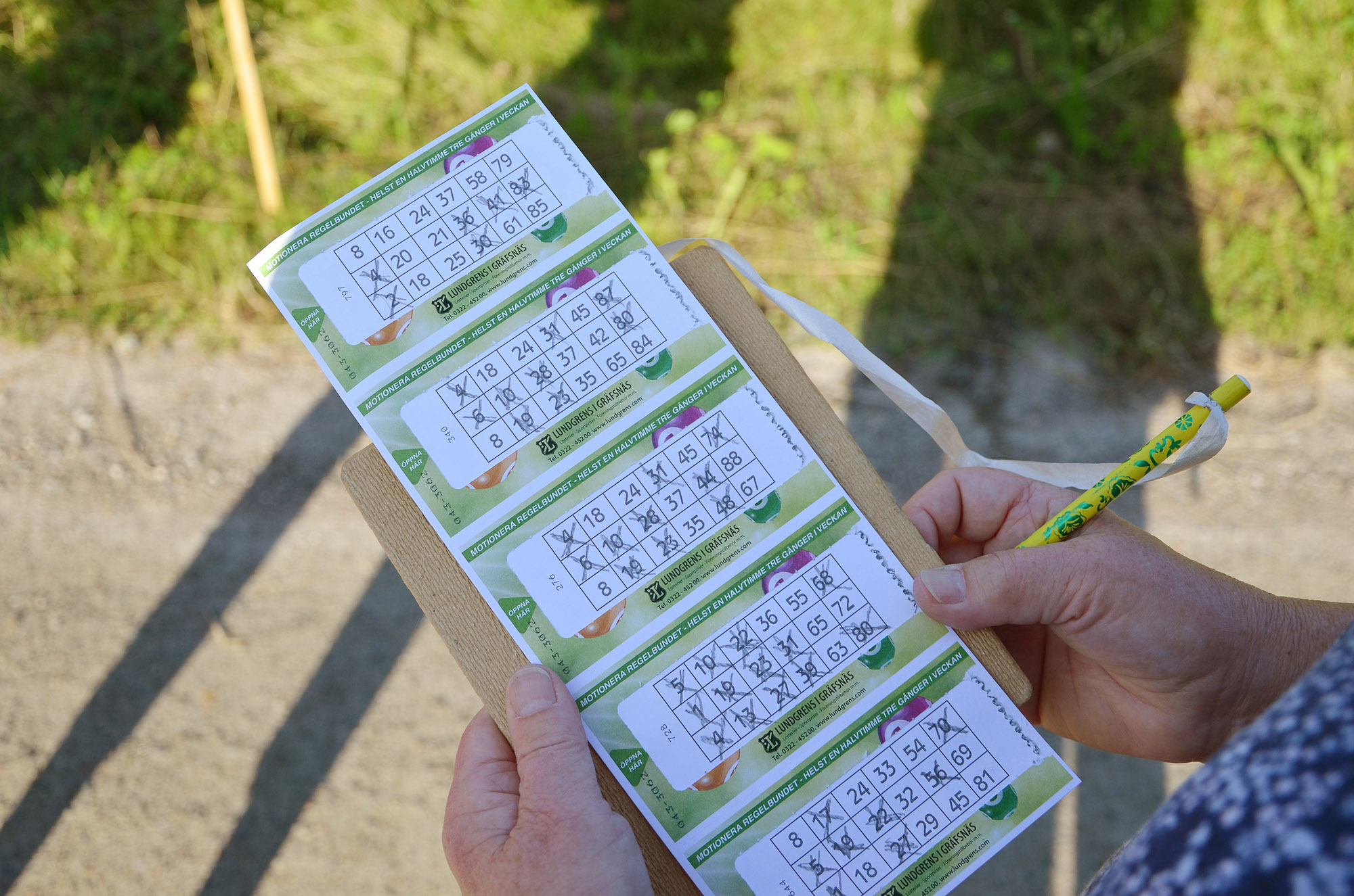 Röste.nu – Bildextra från motionsbingon i Röste juli 2024