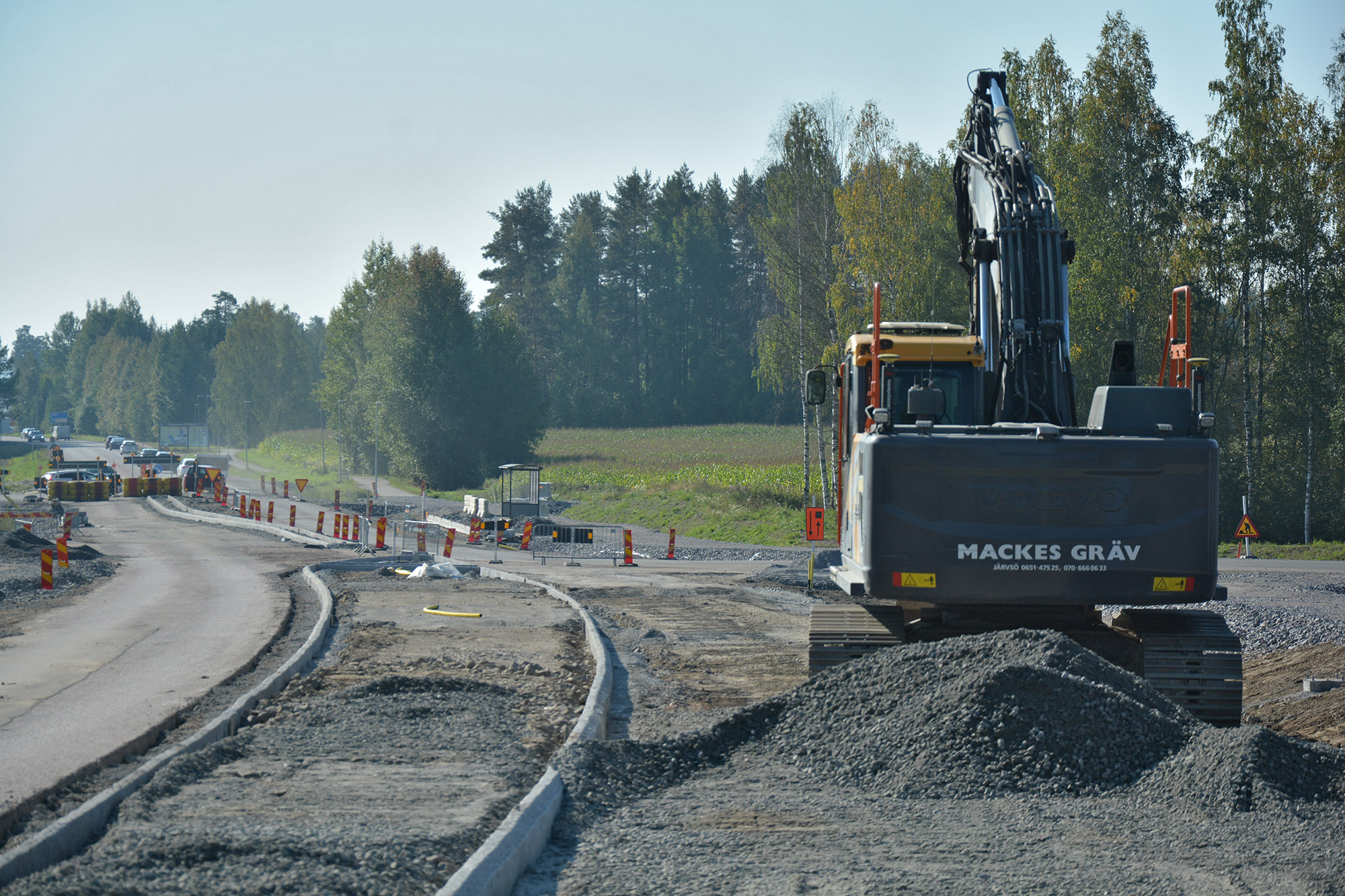 Röste.nu – Så byggs vägen om i Norrborn 2024