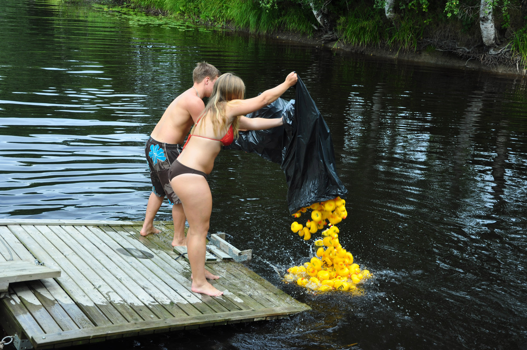 Röste.nu – Röstebilder – Ankrace i Galvån 2013