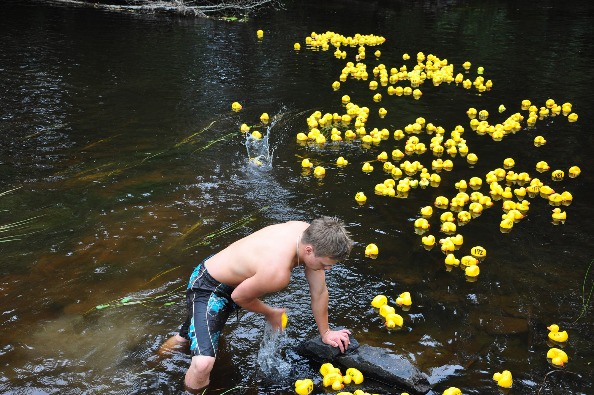 Röste.nu – Röstebilder – Ankrace i Galvån 2013