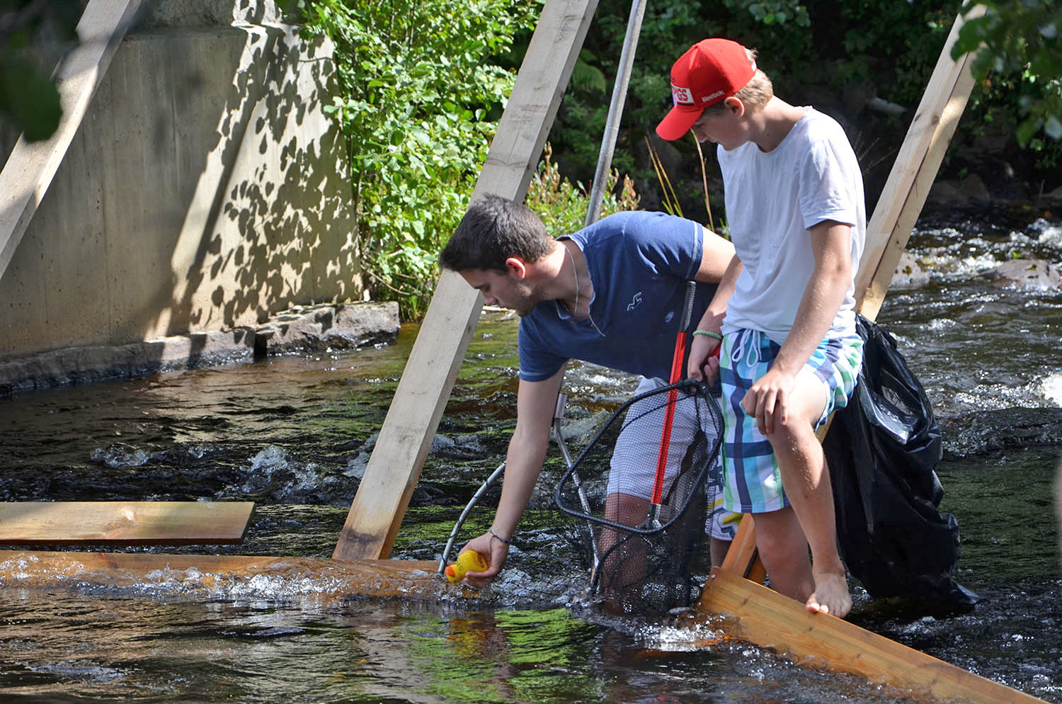 Röste.nu – Röstebilder – Ankracet i Galvån 2016
