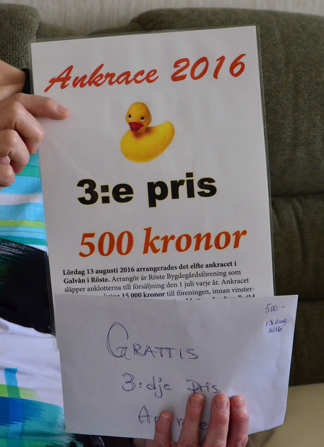 Röste.nu – Röstebilder – Ankracet i Galvån 2016