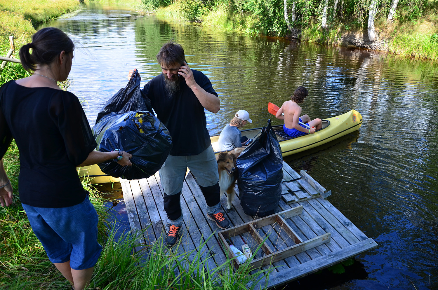 Röste.nu – Röstebilder – Ankracet i Galvån 2016