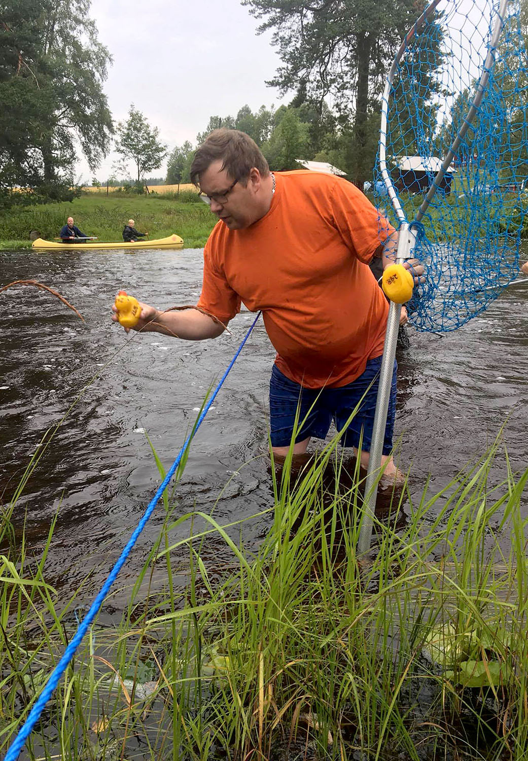 Röste.nu – Röstebilder – Historiskt blött ankrace i Galvån 2017