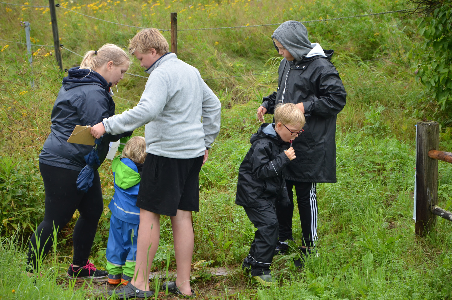 Röste.nu – Röstebilder – Historiskt blött ankrace i  Galvån 2017
