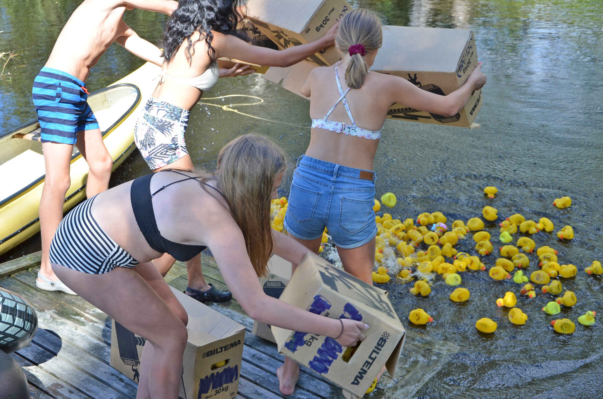 Röste.nu – Röstebilder – Ankrace i Galvån 2018