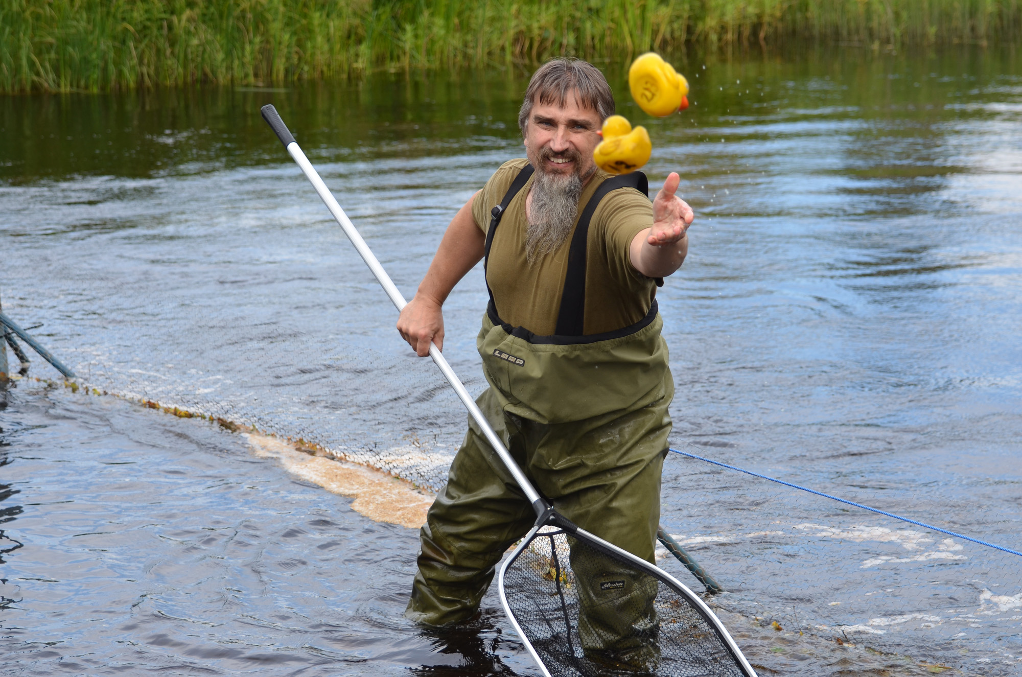 Röste.nu – Röstebilder – Ankracet i Galvån 2019
