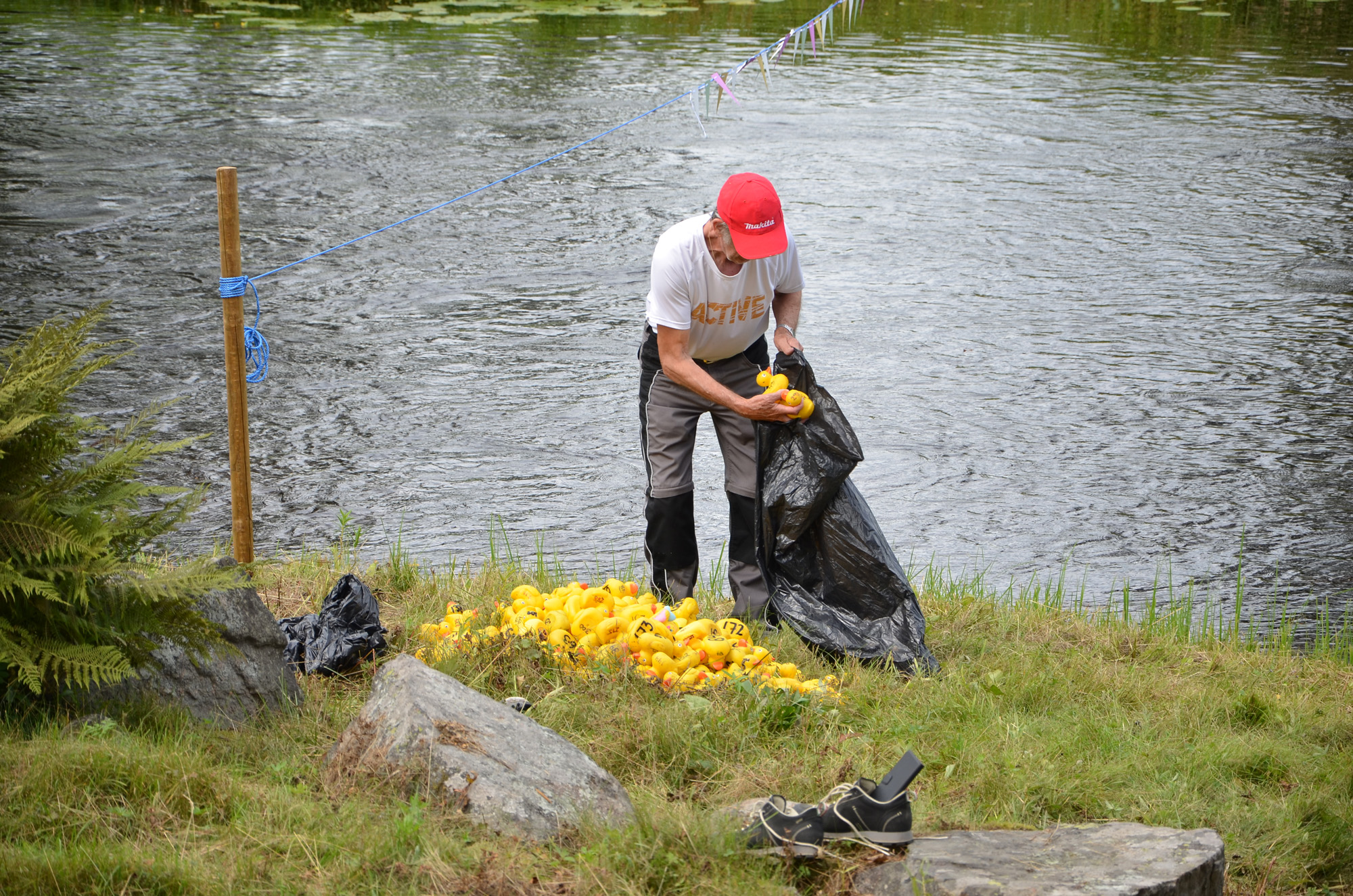 Röste.nu – Röstebilder – Ankracet i Galvån 2019