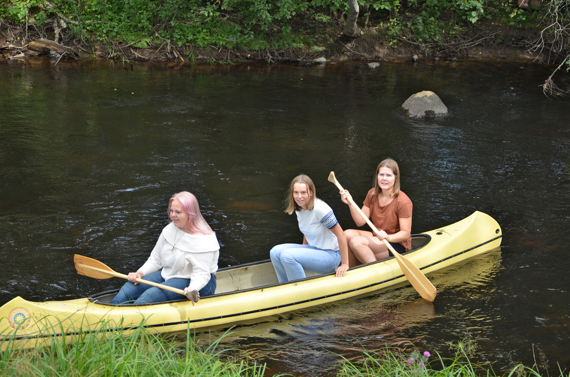 Röste.nu – Röstebilder – Ankracet i Galvån 2019