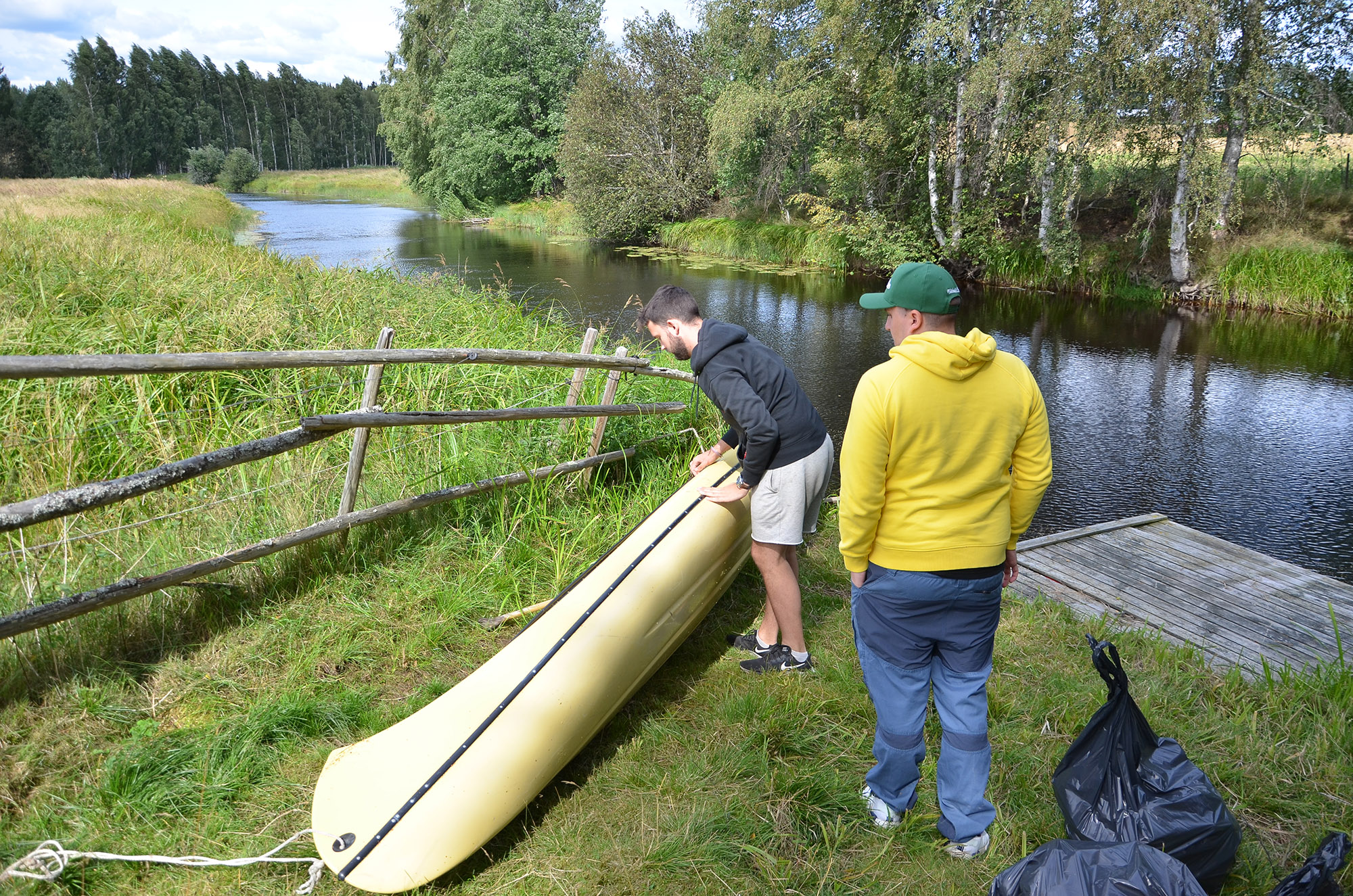 Röste.nu – Röstebilder – Det 15:e ankracet i Galvån 2021