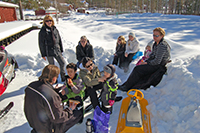 Röste.nu – Röstebilder – Familjedag med fart i backen 2009