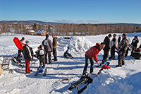 Röste.nu – Röstebilder – Familjedag med fart i backen 2009