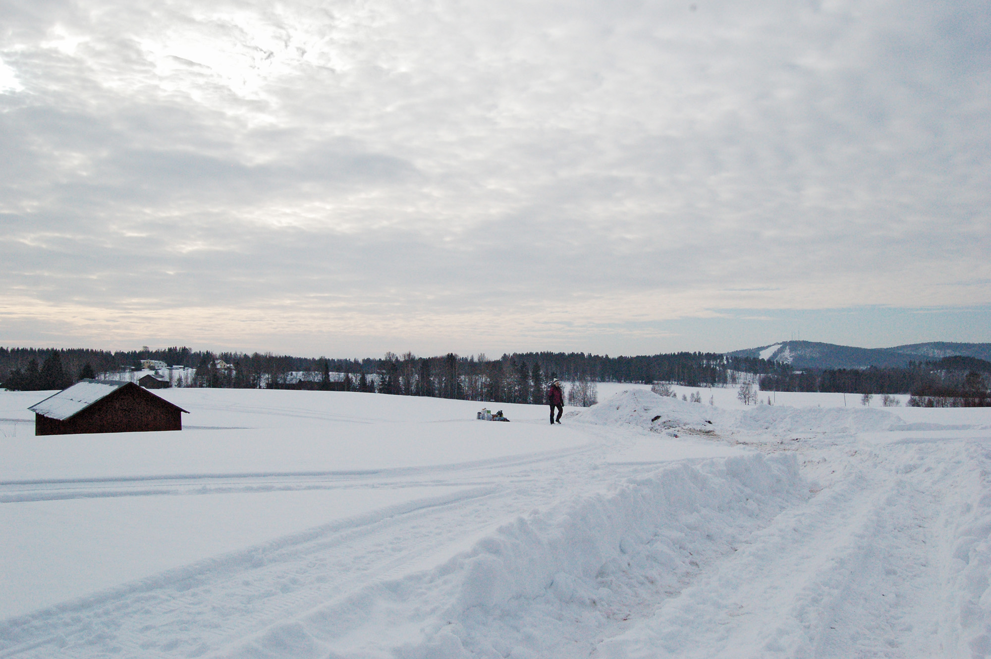 Röste.nu – Röstebilder – Familjedag i vintrigt Röste 2011