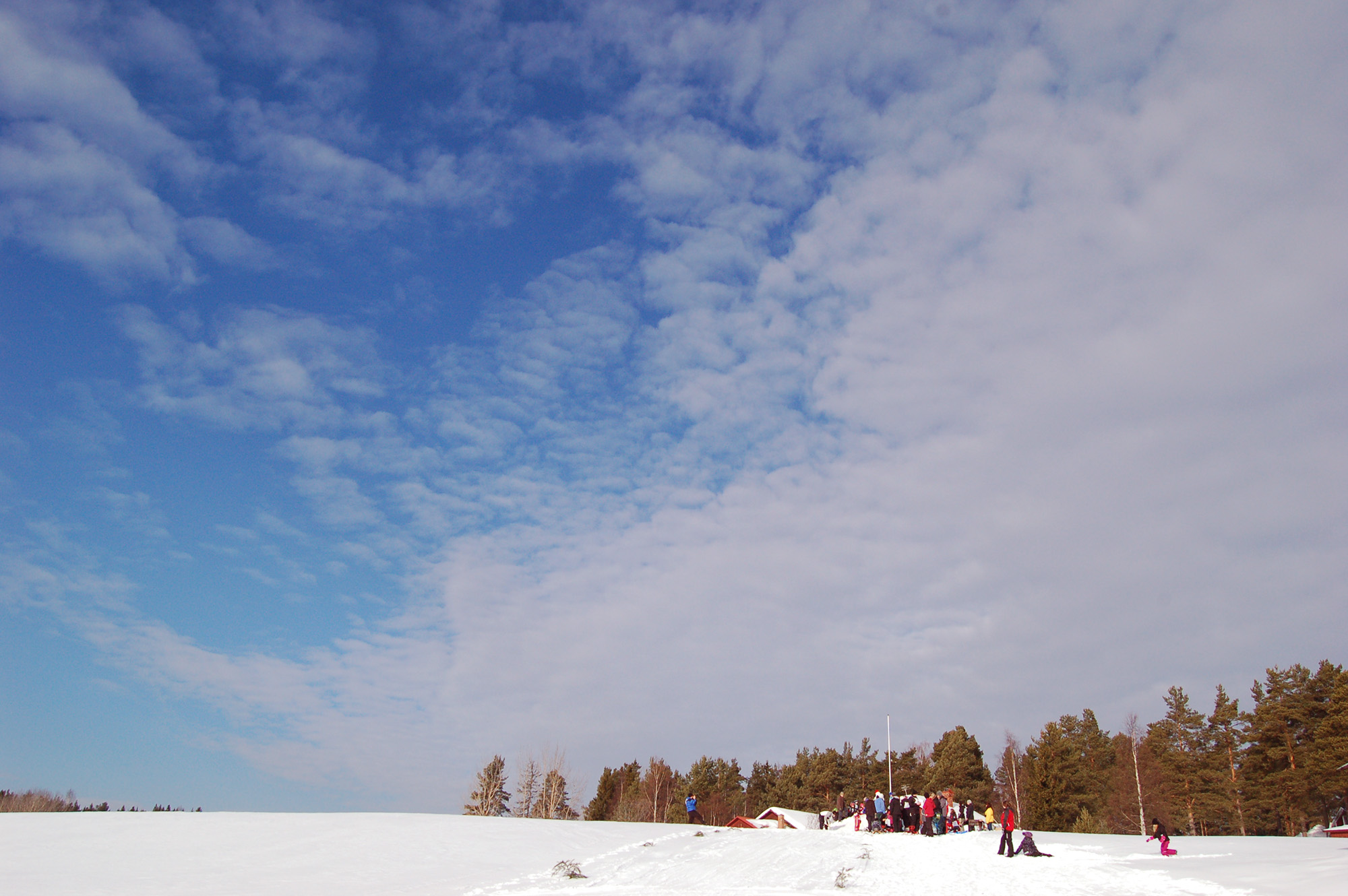 Röste.nu – Röstebilder – Familjedag i vintrigt Röste 2011