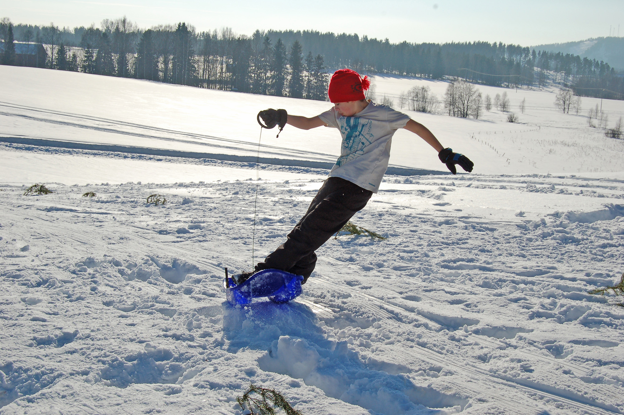 Röste.nu – Röstebilder – Familjedag i vintrigt Röste 2011