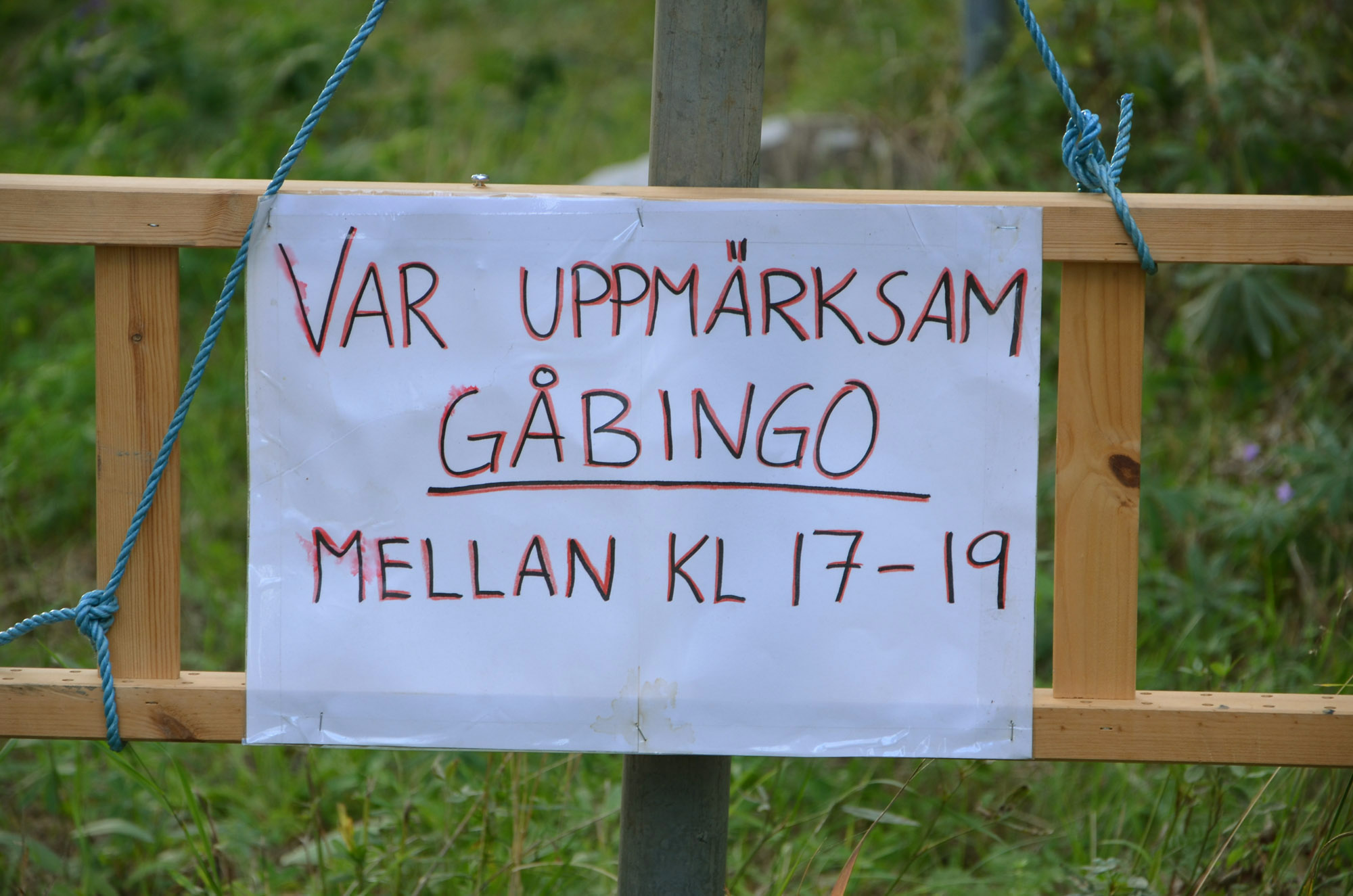 Röste.nu – Röstebilder – Gåbingo i Röste 2020 – 26 augusti