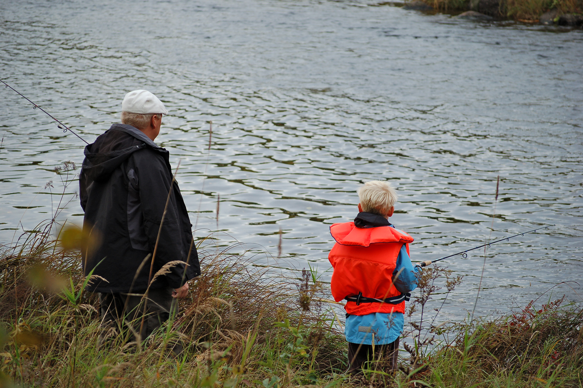 Röste.nu – Röstebilder – Gäddfisketävling i Galvån 2009