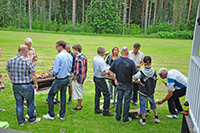Röste.nu – Röstebilder – Grill- och familjefest med Pelle med Två på Dönjegården 2012