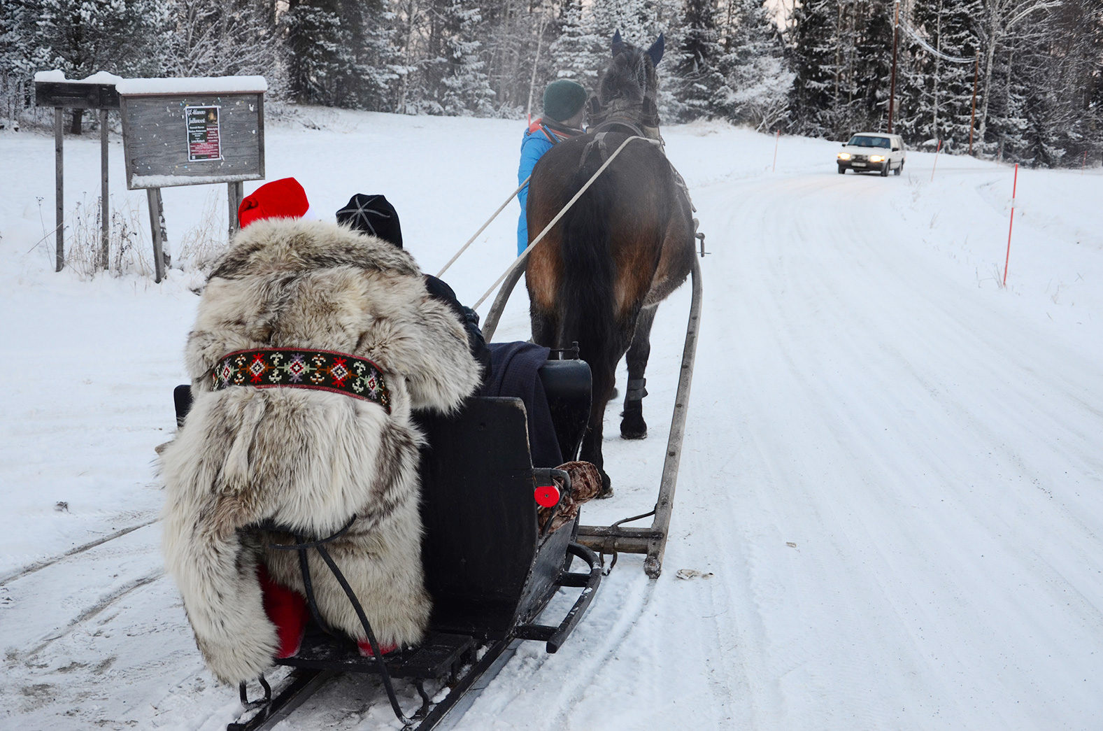 Röste.nu – Röstebilder – Julgransplundring i Dönjegården 2016