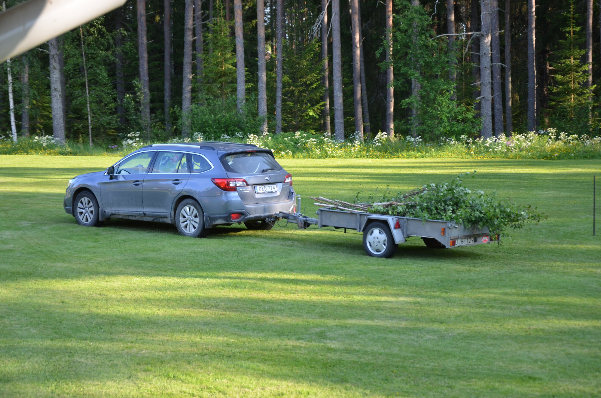 Röste.nu – Röstebilder – Inför midsommarfirandet vid Dönjegården 2025