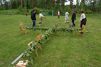 Röste.nu – Röstebilder – Midsommar firades av många vid Dönjegården 2009