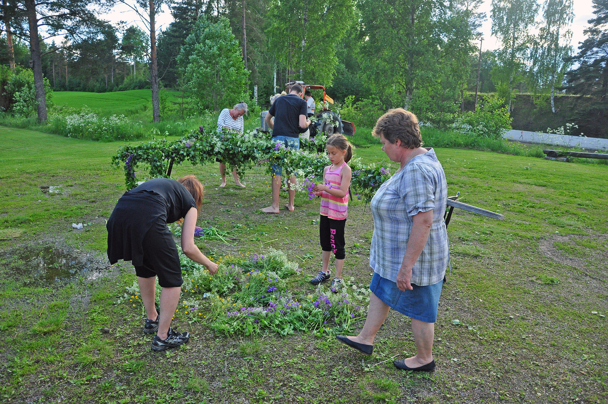 Röste.nu – Röstebilder – Midsommarfirande vid Dönjegården 2013