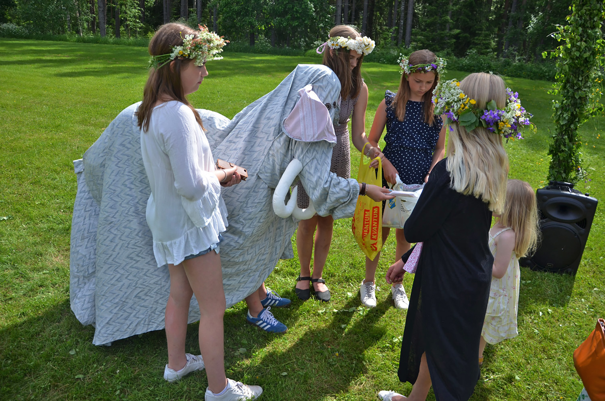 Röste.nu – Röstebilder – Midsommarfirande vid Dönjegården 2017