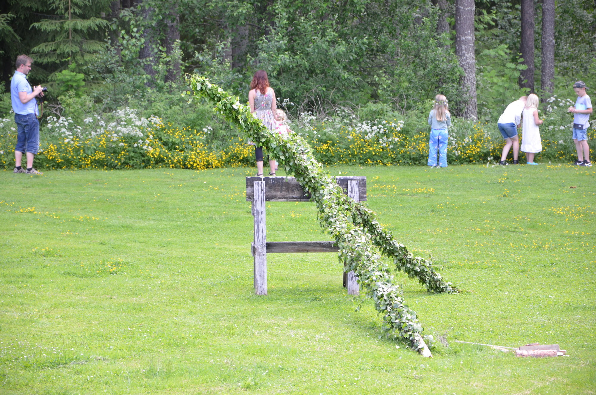 Röste.nu – Röstebilder – Midsommarfirande vid Dönjegården 2019