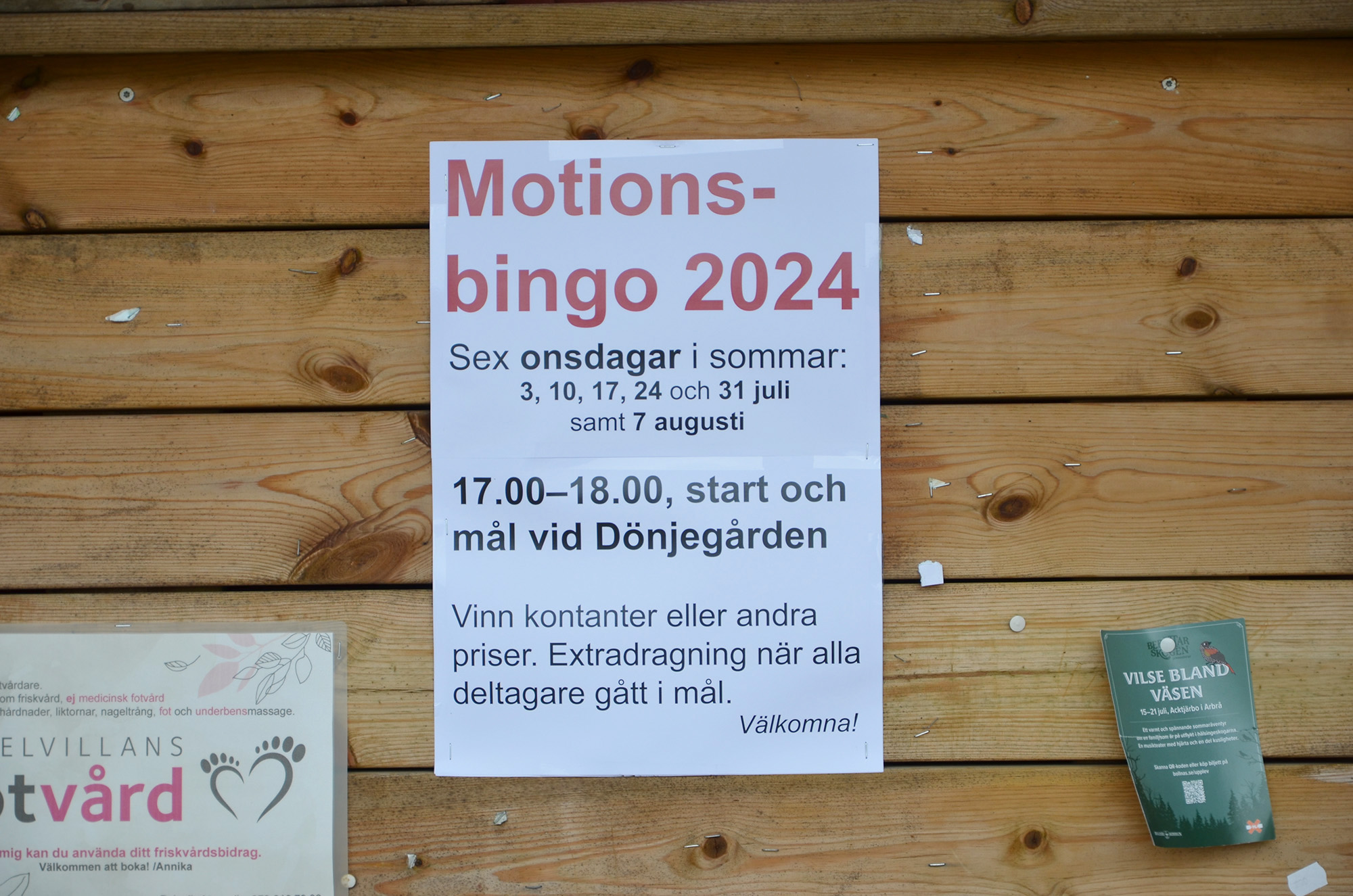 Röste.nu – Röstebilder – Motionsbingo i Röste 2024 (10 juli)