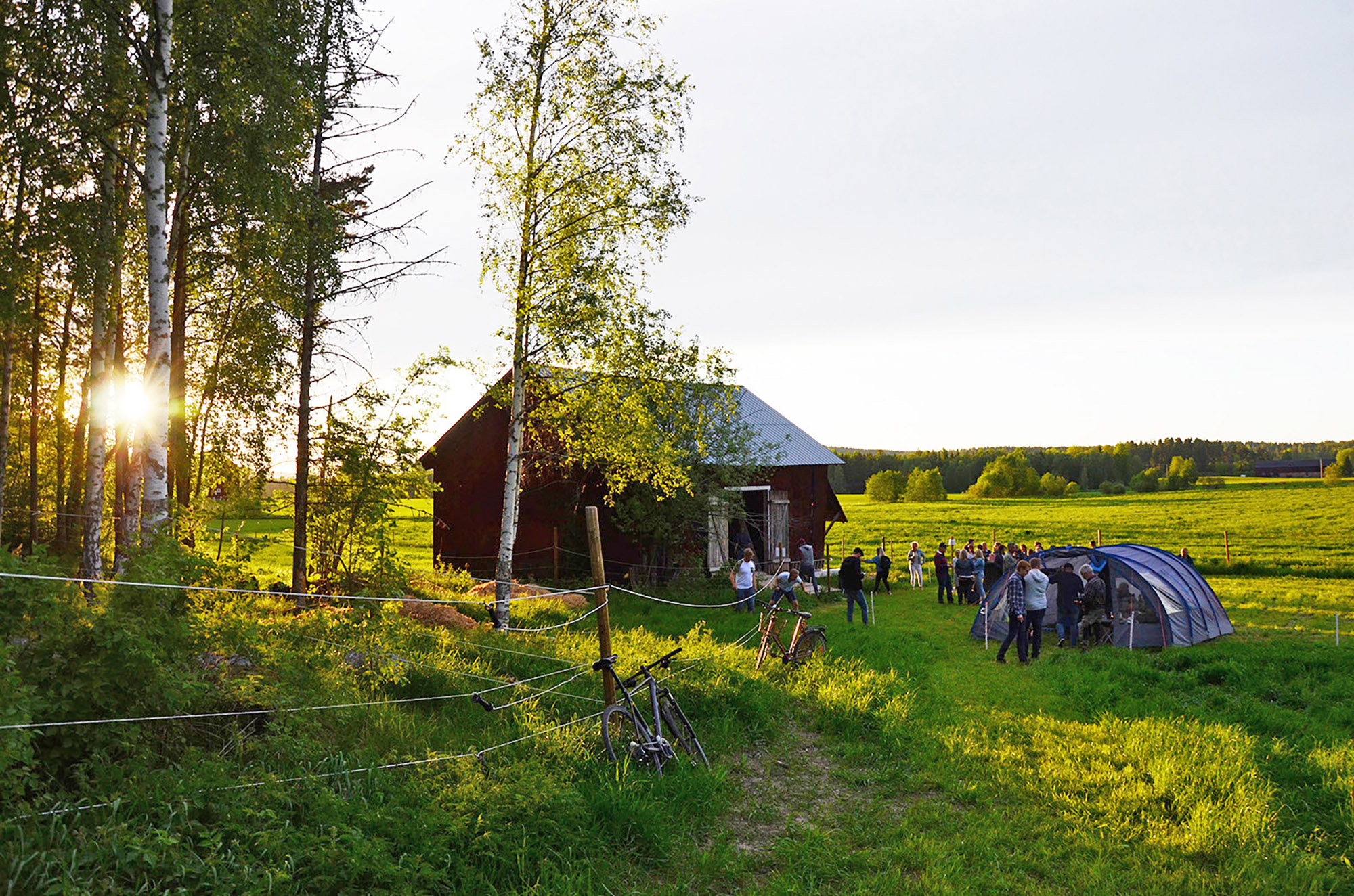 Röste.nu – Röstebilder – Nypremiär för logdans i Farmorsladan 2016