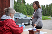 Röste.nu – Röstebilder – Premiär för gåbingo i Röste 2020 – 5 augusti