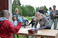 Röste.nu – Röstebilder – Premiär för gåbingo i Röste 2020 – 5 augusti