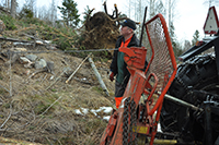 Röste.nu – Röstebilder – Uppröjning på Kalvberget 2012 efter stormen Dagmar 2011
