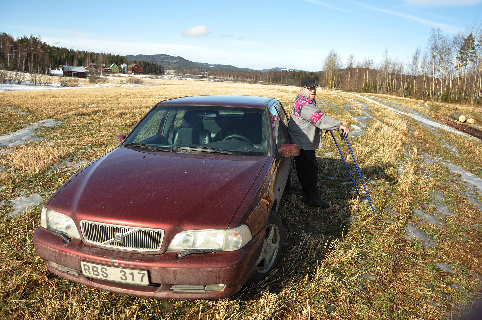 Röste.nu – Röstebilder 2012 – Uppröjning på Kalvberget efter stormen Dagmar 2011