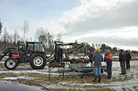 Röste.nu – Röstebilder – Uppröjning på Kalvberget 2012 efter stormen Dagmar 2011