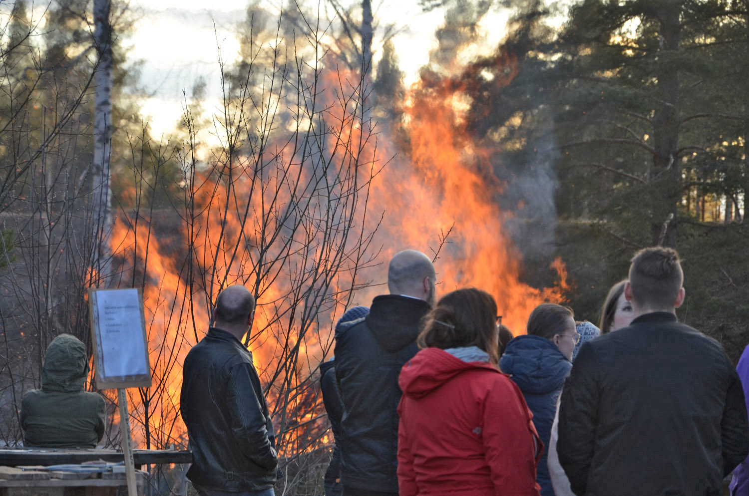 Röste.nu – Röstebilder – Valborgsfirande vid Dönjegården 2017