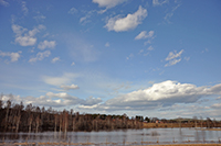 Röste.nu – Röstebilder – Våren kom med översvämning i Röste 2011