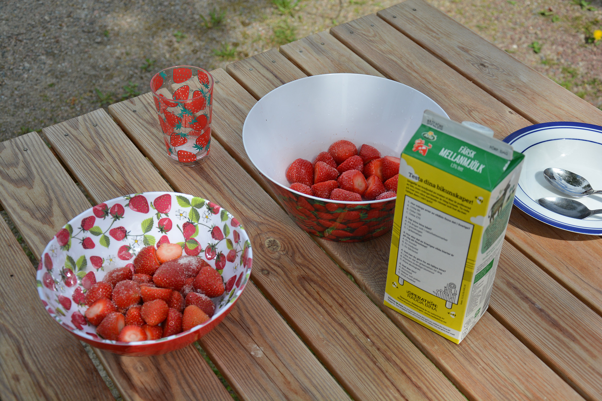 Röste.nu – Utepremiär för jordgubbar 2021